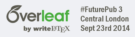 Overleaf writelatex futurepub event logo Sept 23rd