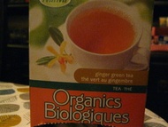 Organic Ginger Green Tea from Organics (Shopper's Drug Mart)