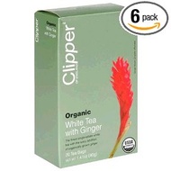 Organic White Tea with Ginger from Clipper