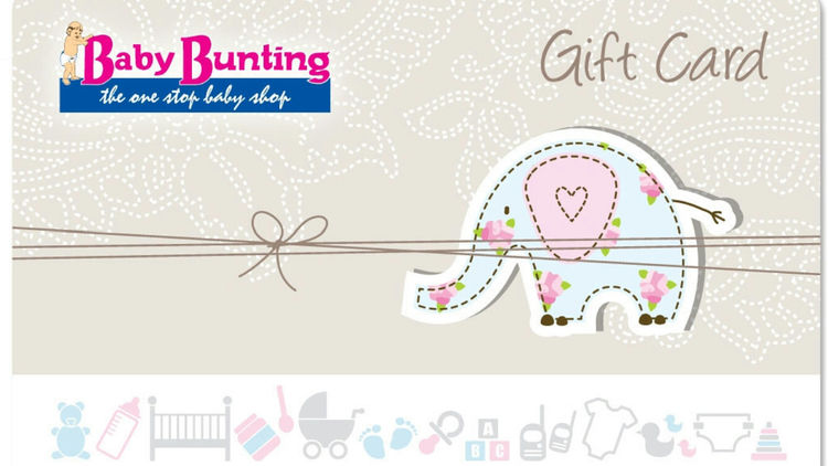 Baby bunting gift voucher