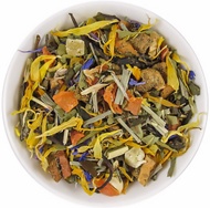 Mahalo Tea Golden Mango Papaya Green and Mate Tea from Mahalo Tea