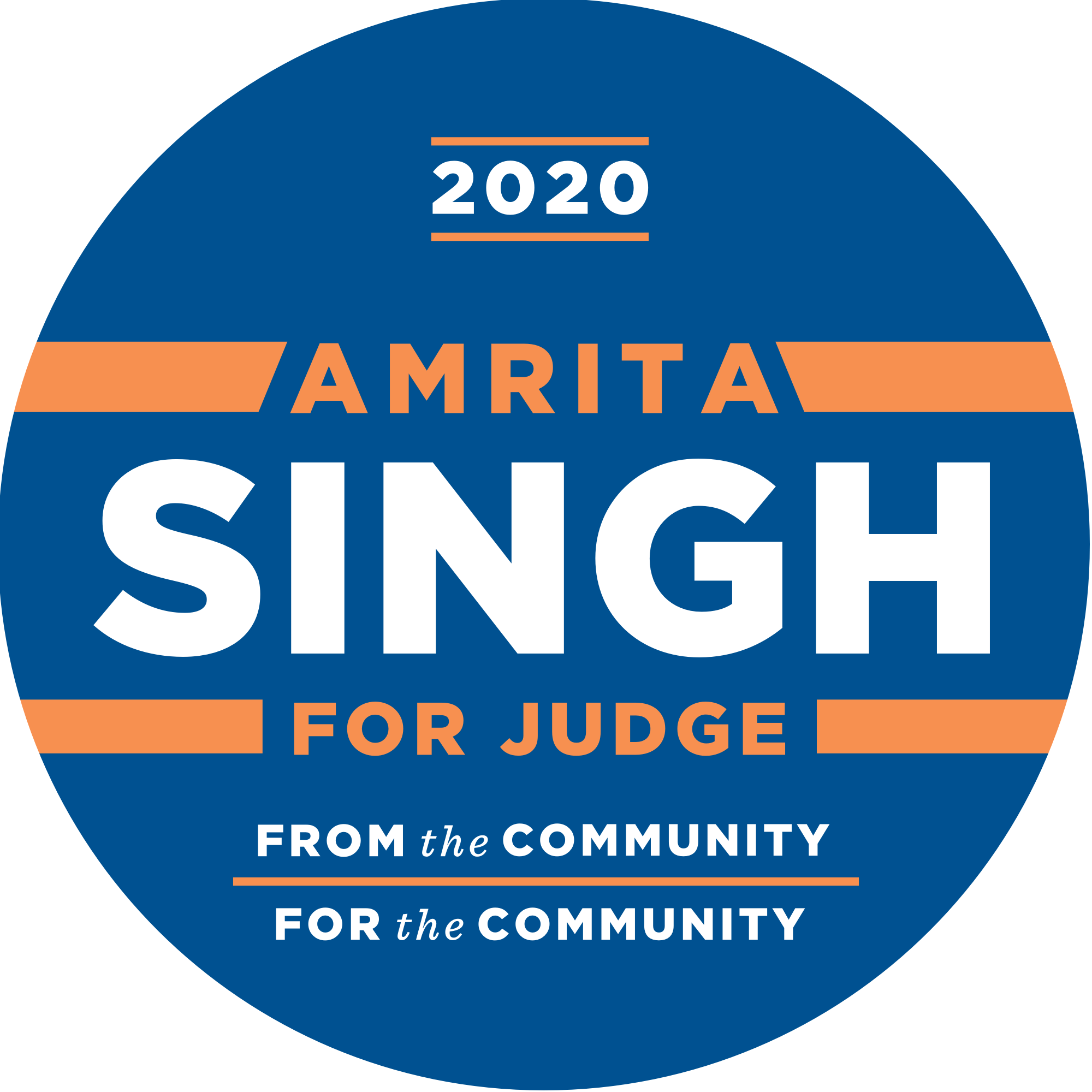Amrita Singh Campaign logo