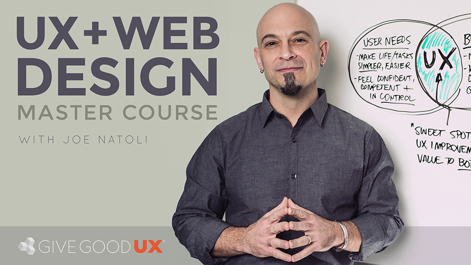 UX + Web Design Master Course JOE NATOLI'S UX 365 ACADEMY