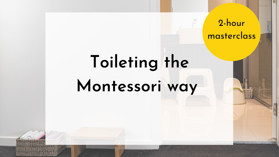 Product image for Toileting the Montessori way