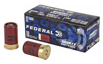 Federal FDR 12G 1.75 RFLD SLUG SHORTY for sale from Smokin' Guns. 