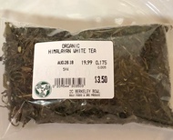 Organic Himalayan White Tea from Berkeley Bowl