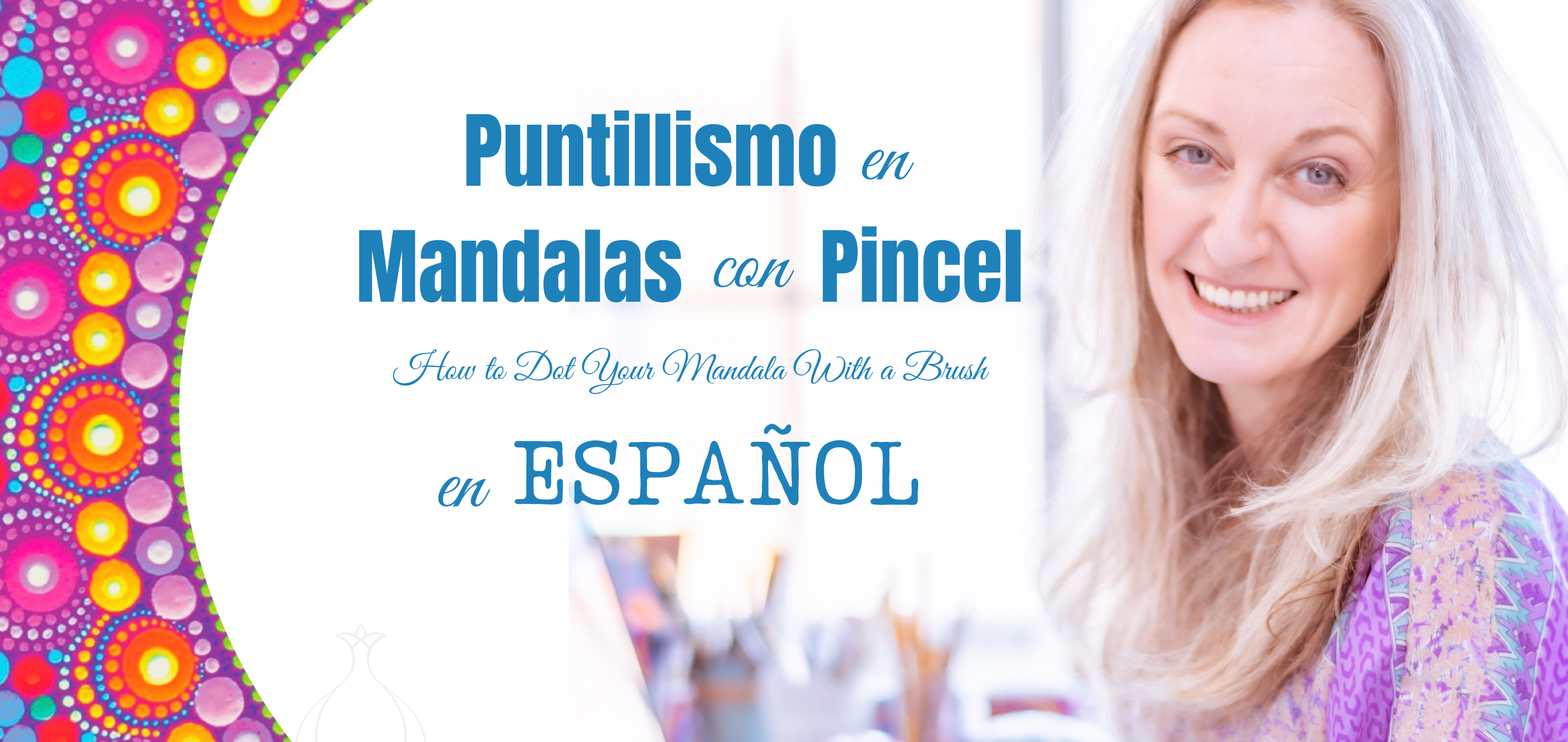 Product image for How To Dot Your Mandala With A Brush / Español