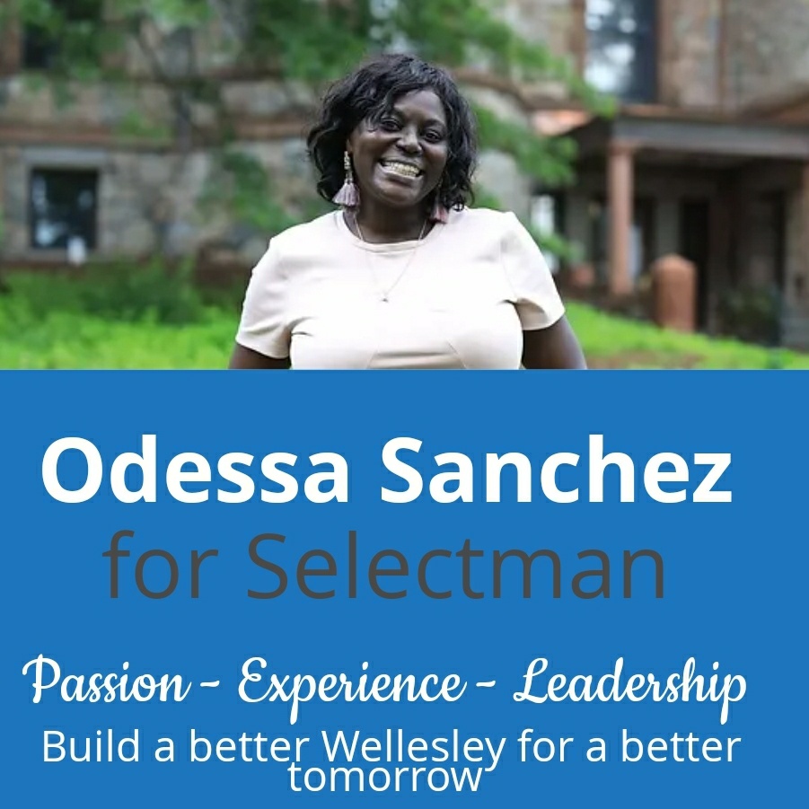 Odessa Sanchez for Select Board logo