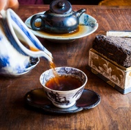 Trinity Blend • 2000 • Shou from Hidden Peak Teahouse