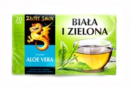 Biała i zielona o smaku aloe vera from Złoty Smok