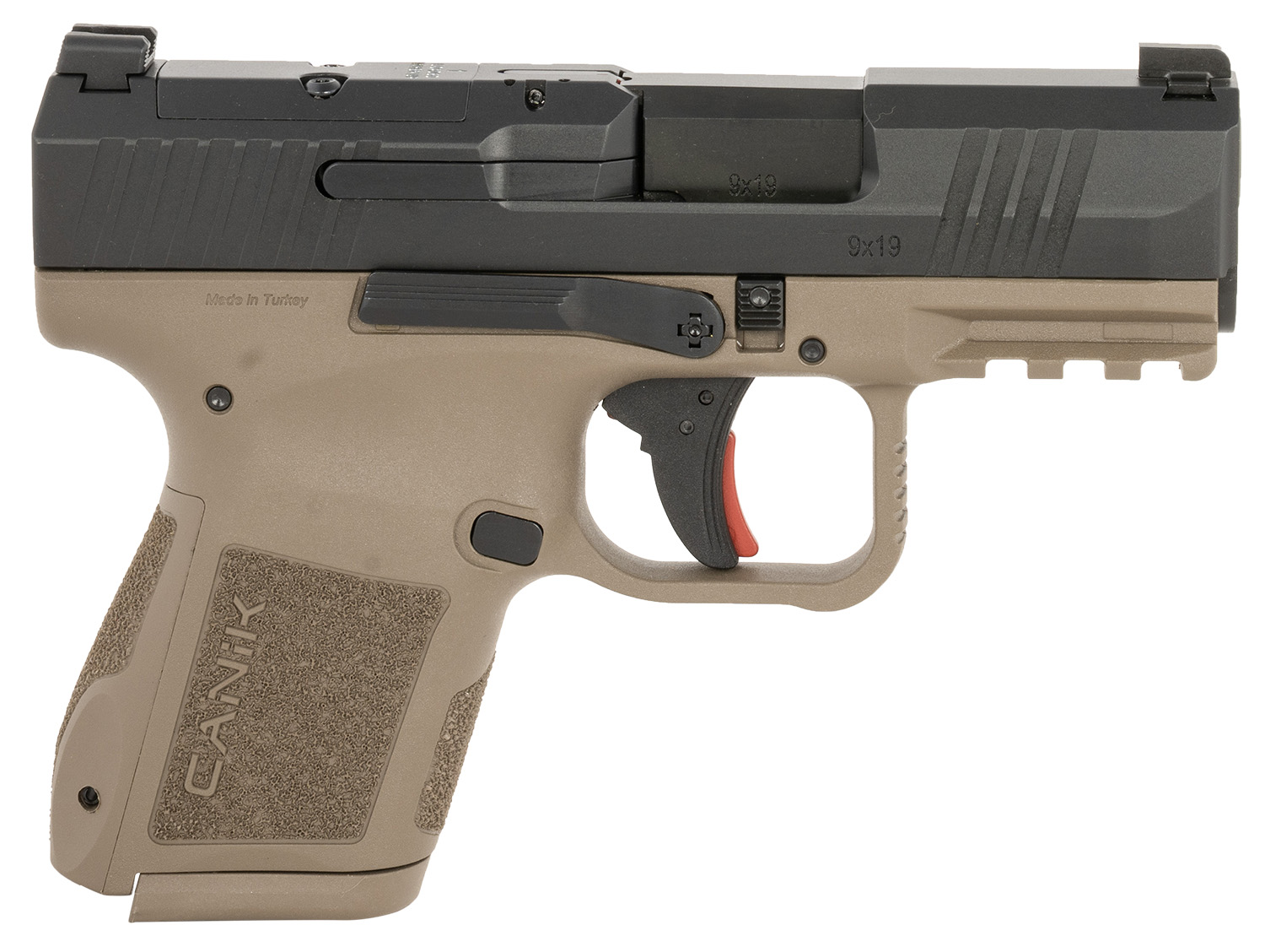CANIK METE MC9 9MM 3.18IN BARREL 2X10RD MAGS BLACK SLIDE FLAT DARK
