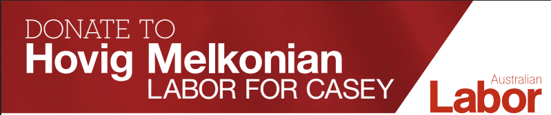 Hovig Melkonian - Labor for Casey logo