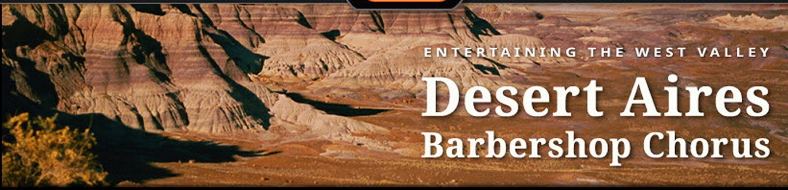 DESERT AIRES MEN'S A'CAPPELLA CHORUS  (A Champion Barbershop Chorus) logo