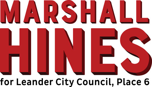 Marshall Hines for Leander City Council logo