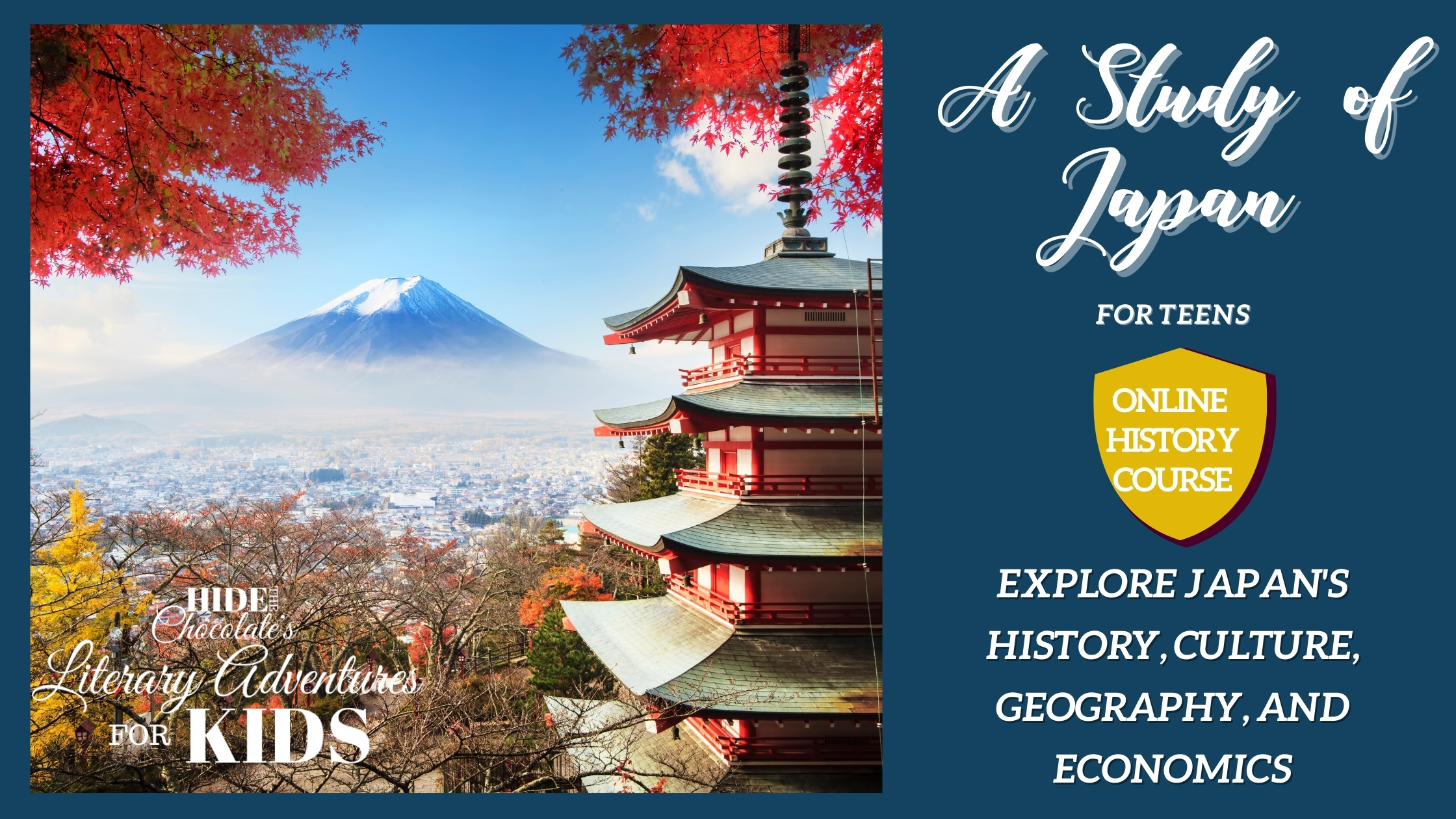 Product image for A Study of Japan for Teens ~ A High School Unit Study