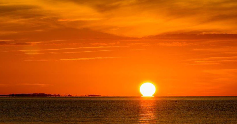 Sunset Dolphin Watch in Manteo North Carolina United States