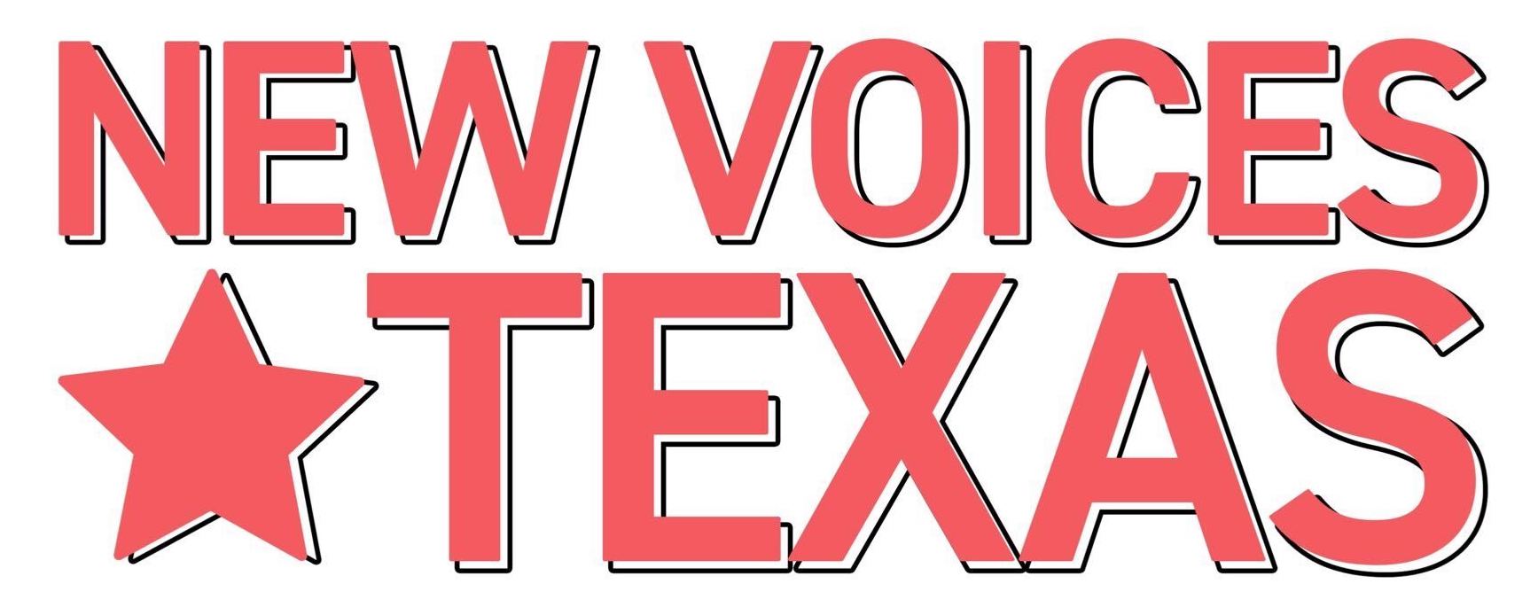 New Voices Texas logo