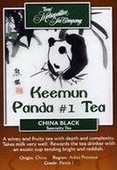 Keemun Panda #1 from Metropolitan Tea Company