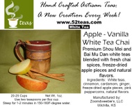 Apple-Vanilla White Chai from 52teas