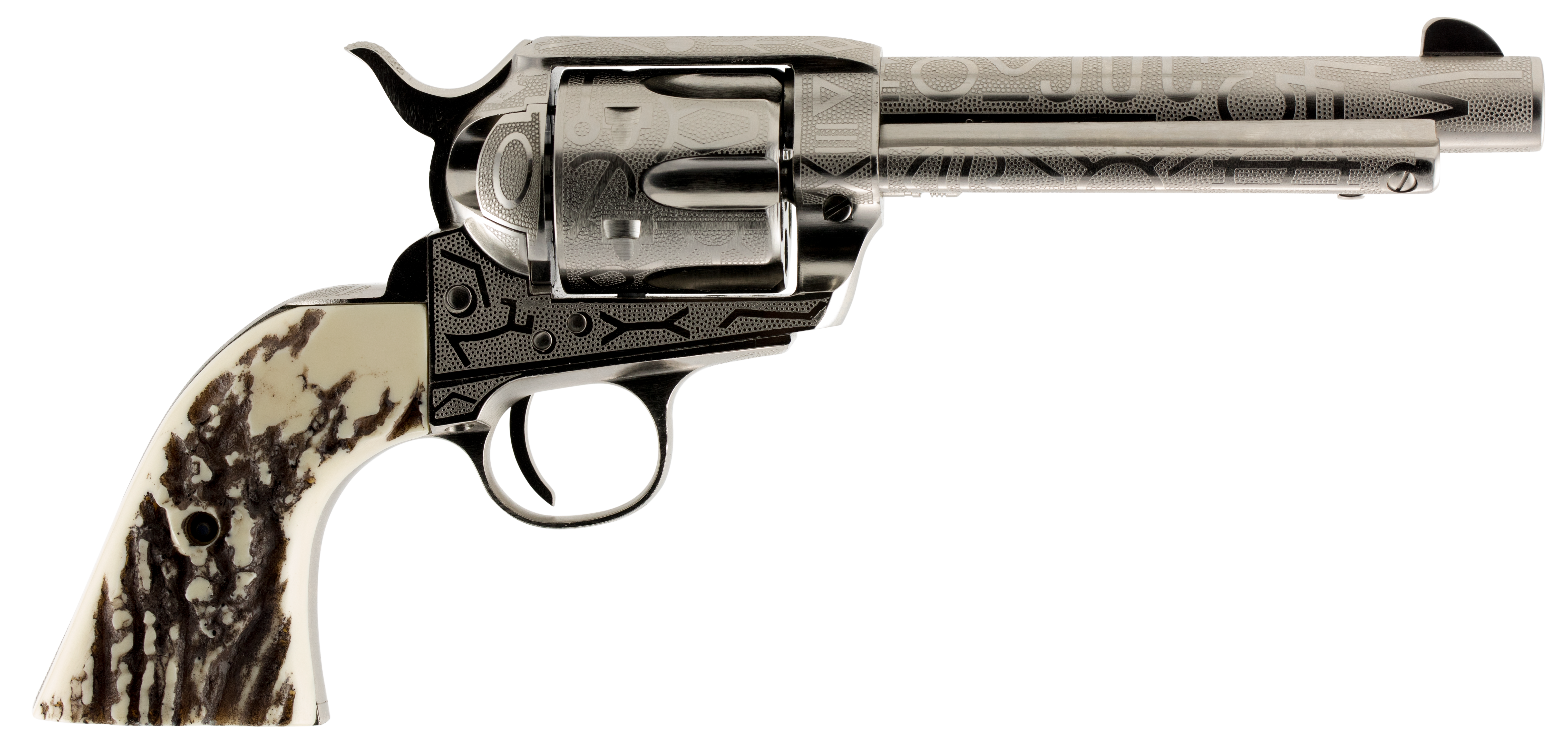 Taylors & Company 200064 1873 Cattle Brand 45 Colt (LC) Caliber with 4.75