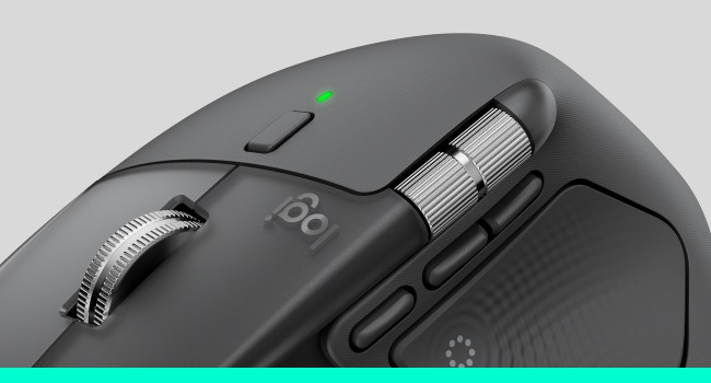Logitech MX Master 4 for Business, Wireless Mouse with Quiet