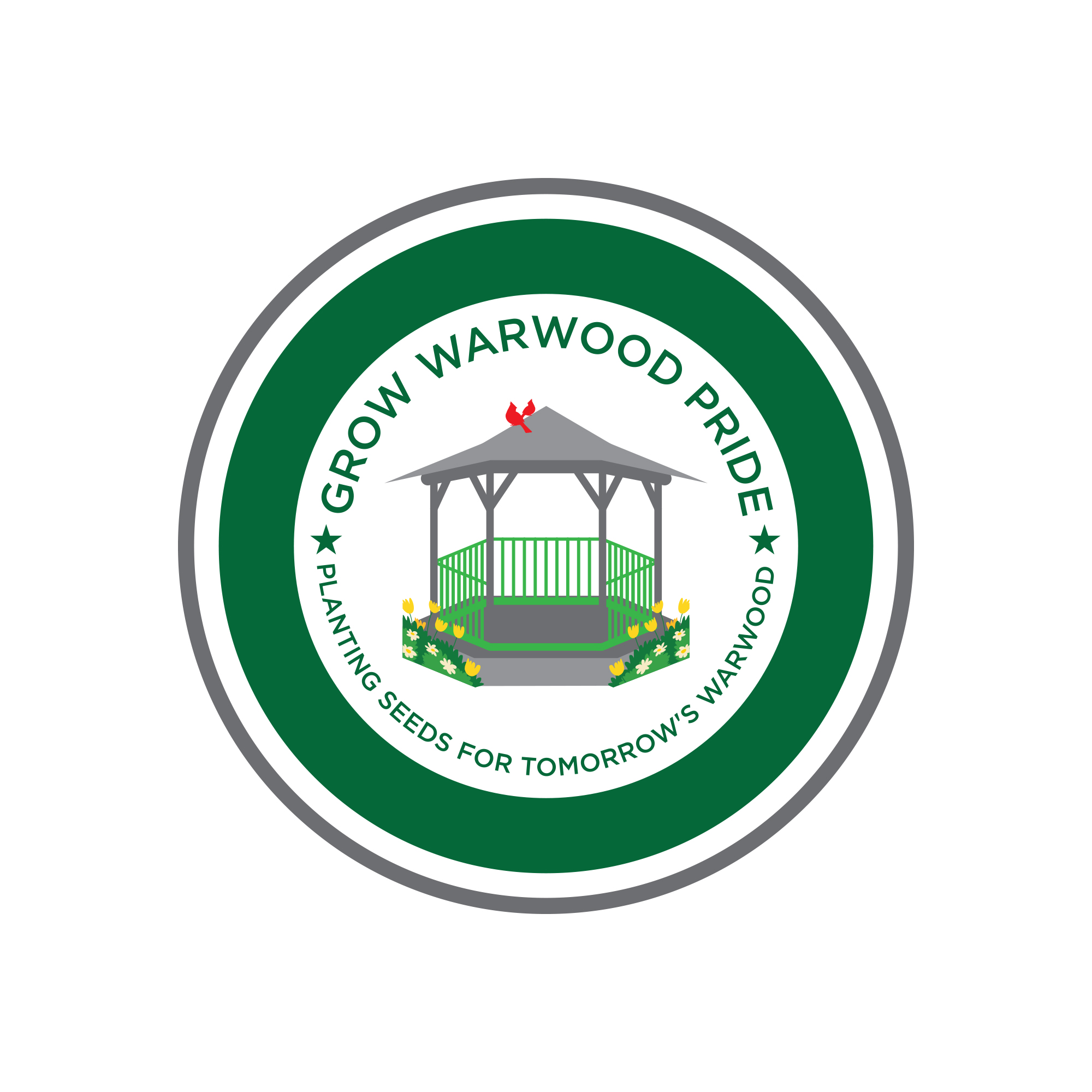 Grow Warwood Pride logo