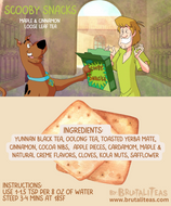 Scooby Snacks from Brutaliteas - Custom blend for thereadersteacup