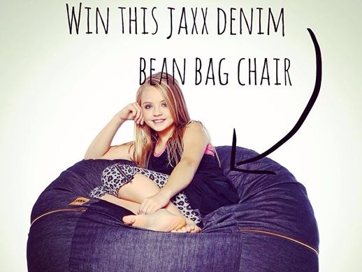 Jaxx Denim Bean Bag Chair Giveaway Mommyfootprint Com