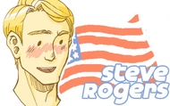 Stars and Stripes (aka Steve Rogers) from Adagio Custom Blends, Cara McGee
