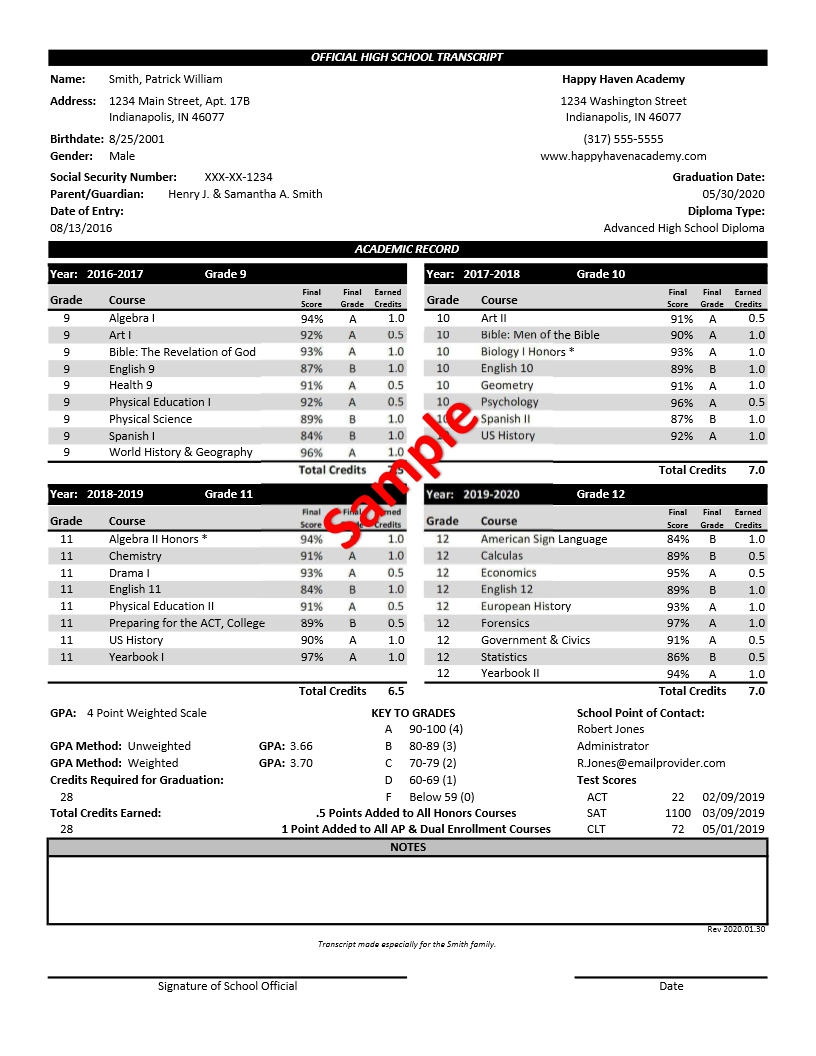 easy-diy-transcripts-graduation-year-2021-solution-point