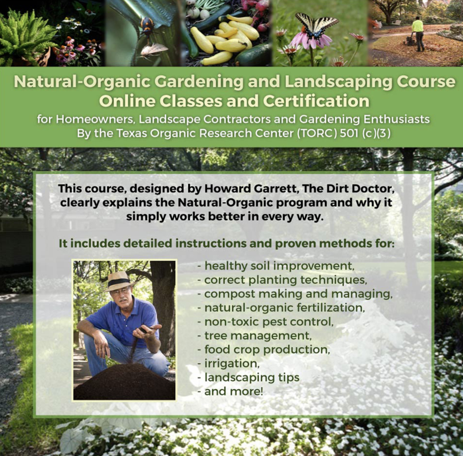 Natural Organic Gardening And Landscaping Course The Learning