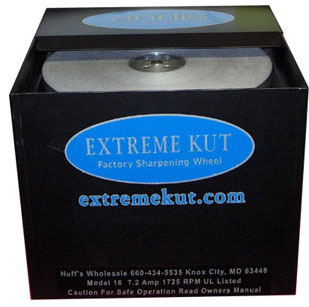 Grooming blade sharpening clearance machine