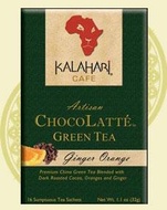 Chocolatte Green Tea Ginger Orange from Kalahari Tea