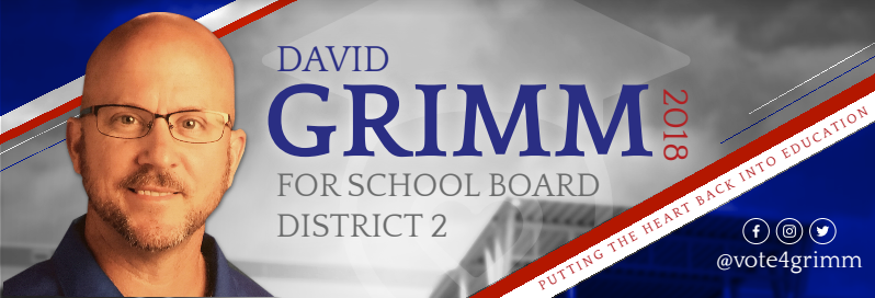 David Grimm for OCPS School Board District 2 logo