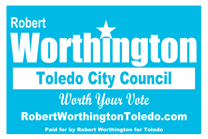 Robert Worthington for Toledo logo