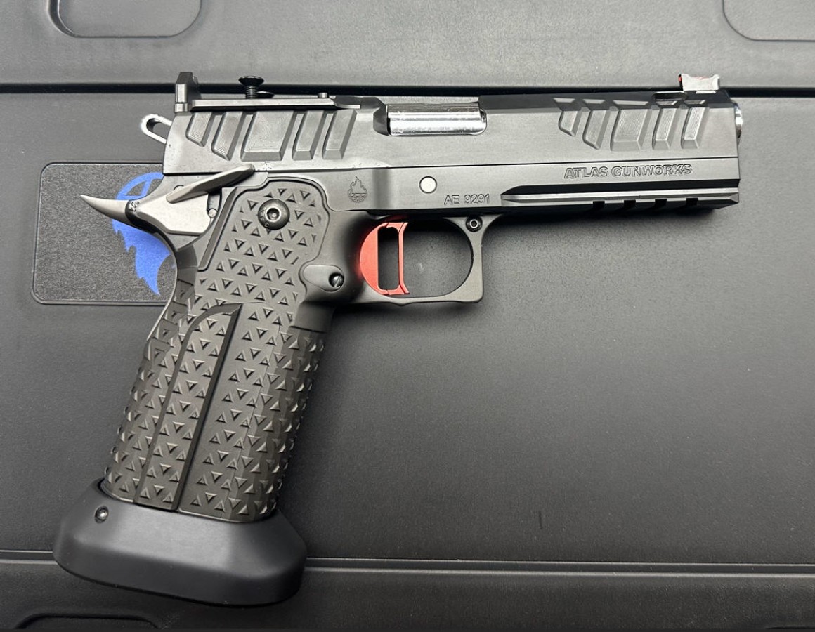 Atlas Gunworks Apollo v2 Perfect Zero™ Pistol 4.6 2-TONE Blk, Red Sub ...