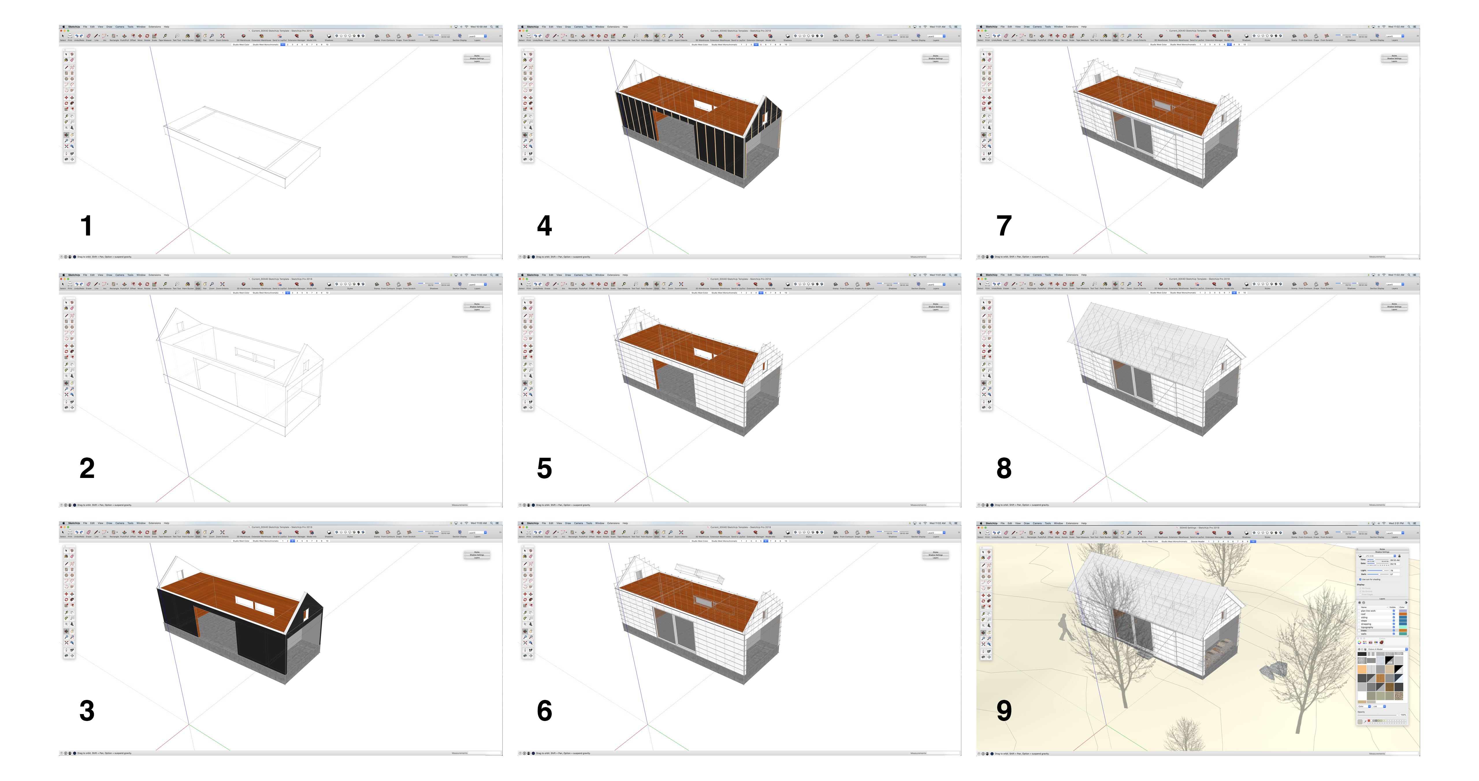 30X40's SketchUp Styles + Settings Architect + Entrepreneur