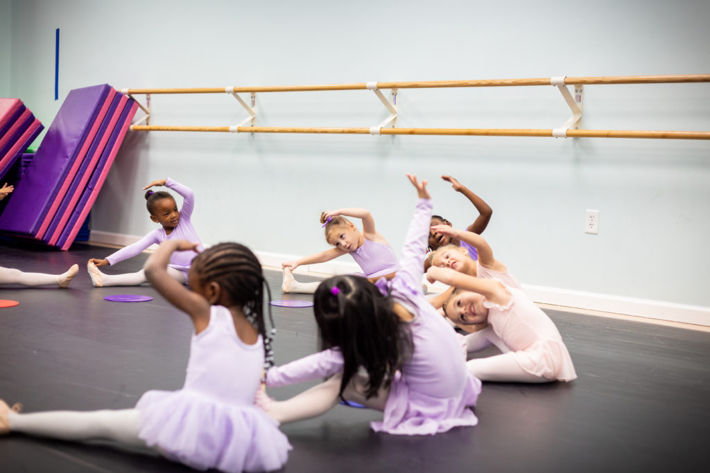 dancers in class