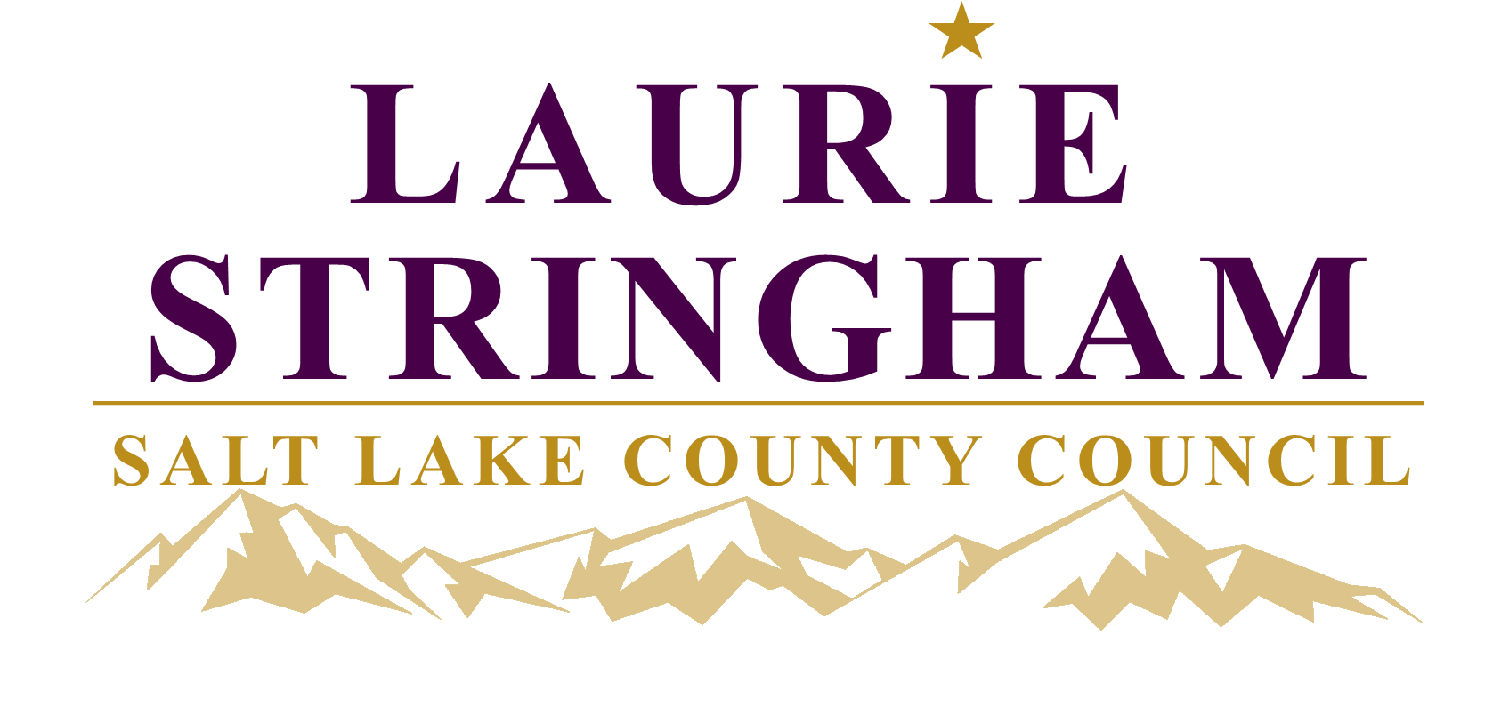 Laurie Stringham for Salt Lake County logo