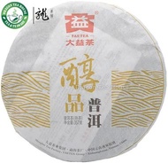 MELLOW TASTE * MENGHAI DAYI PU-ERH TEA CAKE 2013 RIPE from Dragon Tea House