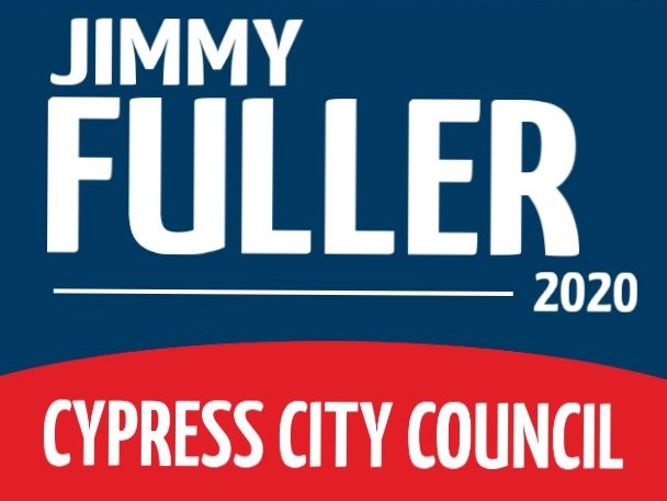 Jimmy Fuller for Cypress City Council logo