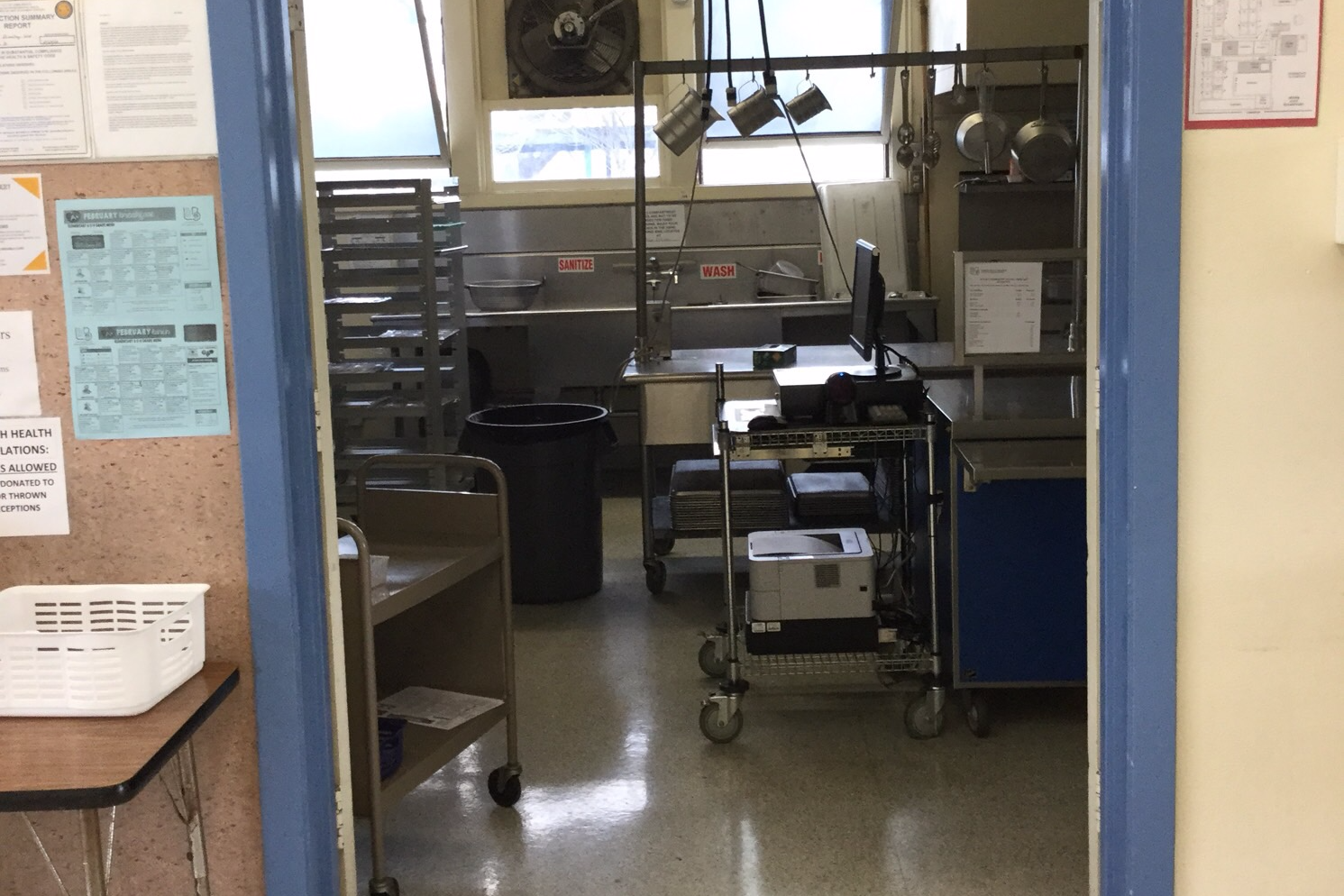 Cafeteria Dining Room