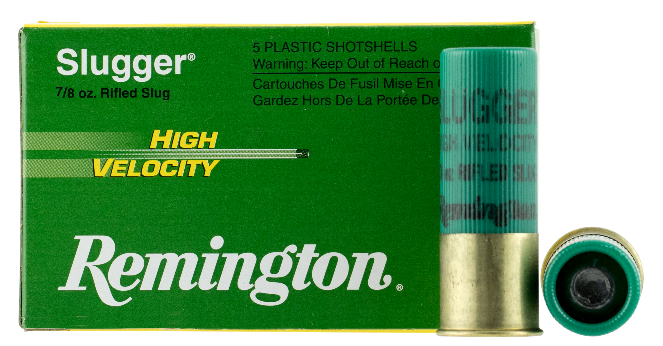 Remington Ammunition Slugger High Velocity 28600 Bare Arms