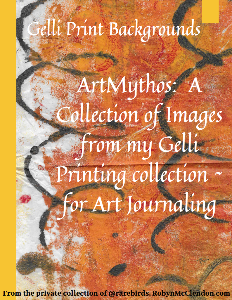 Product image for Gelli Print Backgrounds ~ eBook