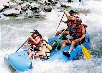 Whitewater Adventures: Class 3 Rapids on Upper Cache Creek in Rumsey - Davis