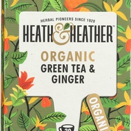 Organic Green Tea with Ginger from Heath and Heather