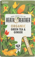 Organic Green Tea with Ginger from Heath and Heather