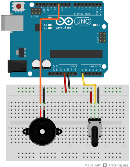 How to Use Active and Passive Buzzers on the Arduino - Circuit Basics