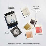 Chinese Wild Tea Sampler: 5 Flavors for $5 with Free Shipping from iTeaworld