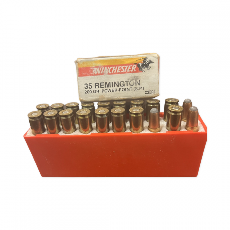 35 Remington Winchester SuperX 200 Grain PowerPoint 20 Round Box